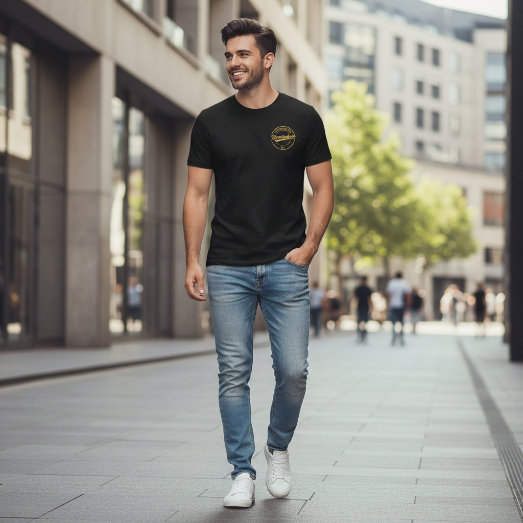 Birmingham - T-Shirt - B1 Vintage Stamp Design