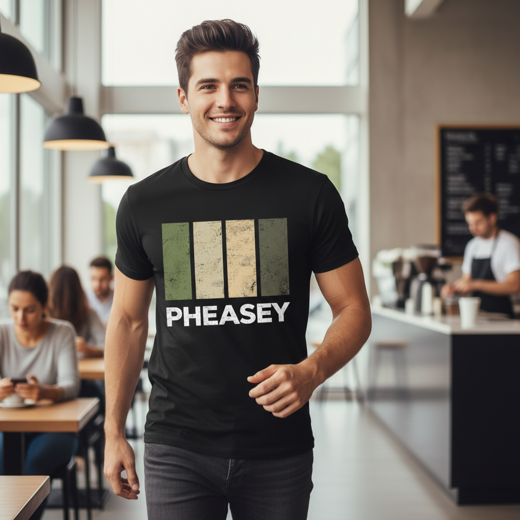 Pheasey - T-Shirt - Colour Block Design