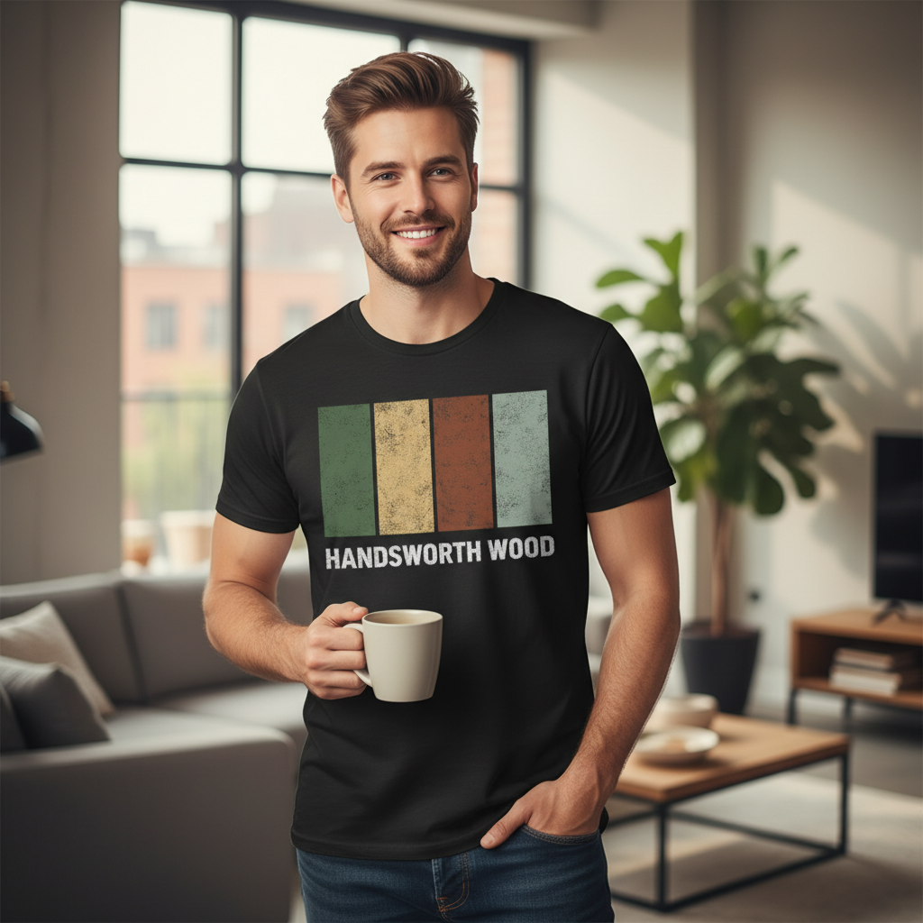 Handsworth Wood - T-Shirt - Colour Block Design