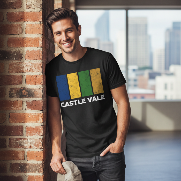 Castle Vale - T-Shirt - Colour Block Design