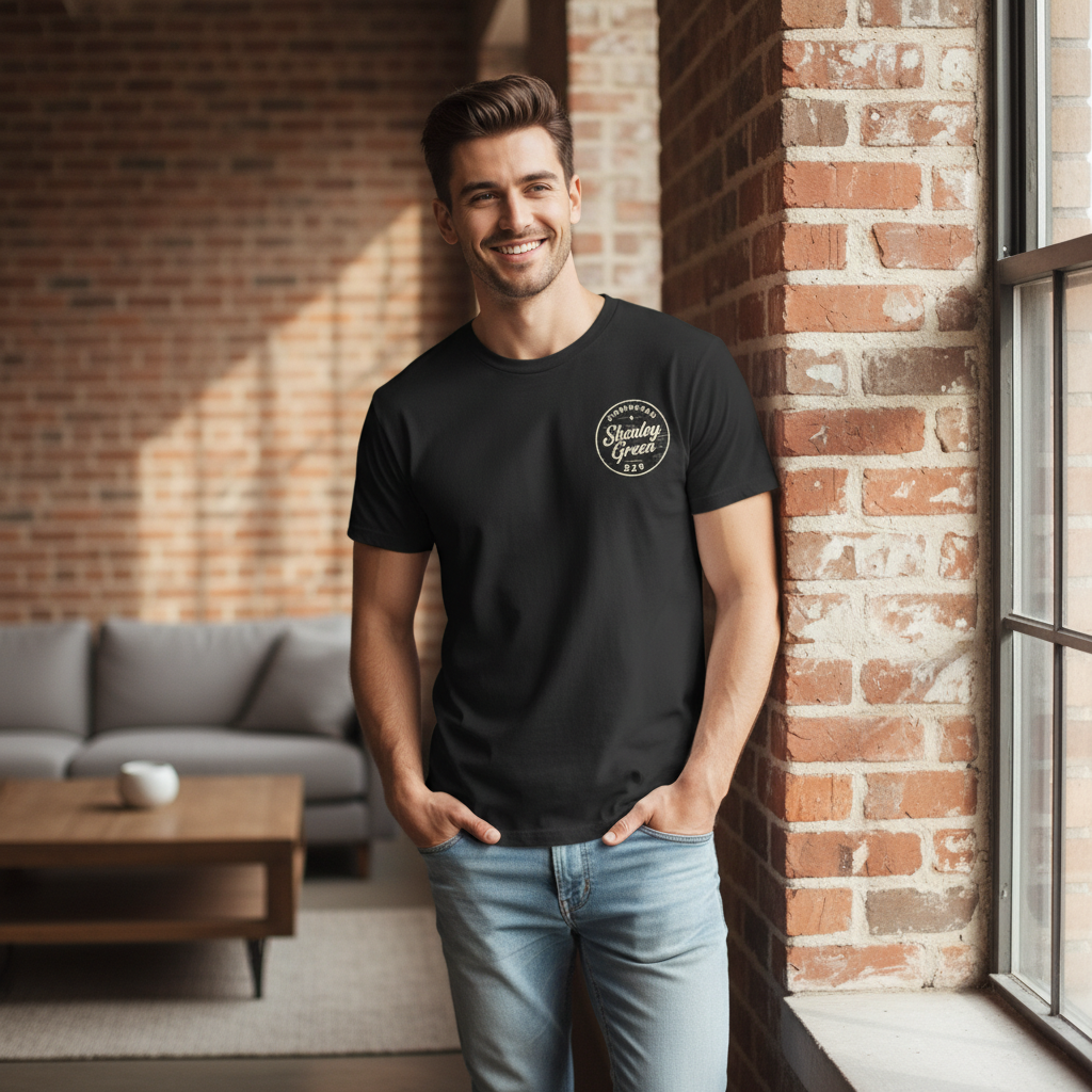 Shenley Green - T-Shirt - B29 Vintage Stamp Design
