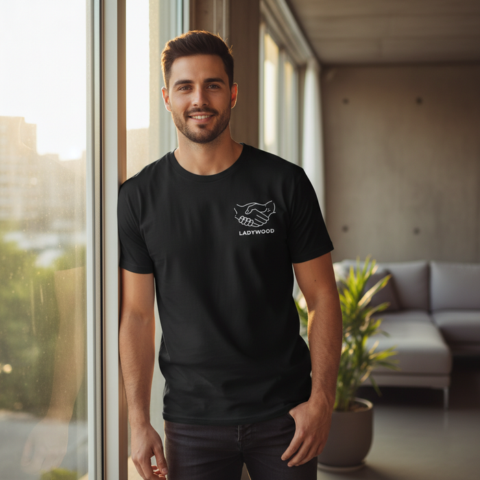 Ladywood - T-Shirt - Minimal Line Icon Design - Community