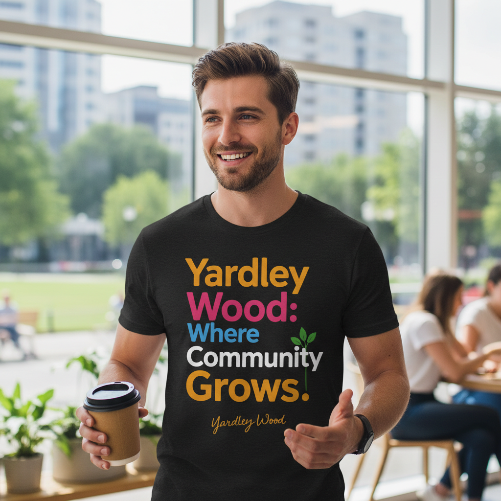 Yardley Wood - T-Shirt - Say it…Yardley Wood Design