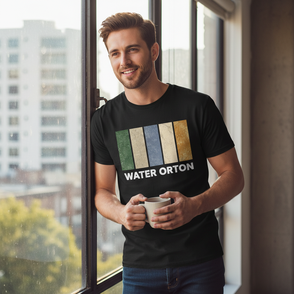 Water Orton - T-Shirt - Colour Block Design