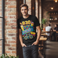 Stirchley - T-Shirt - Playful Neon Vibe Design
