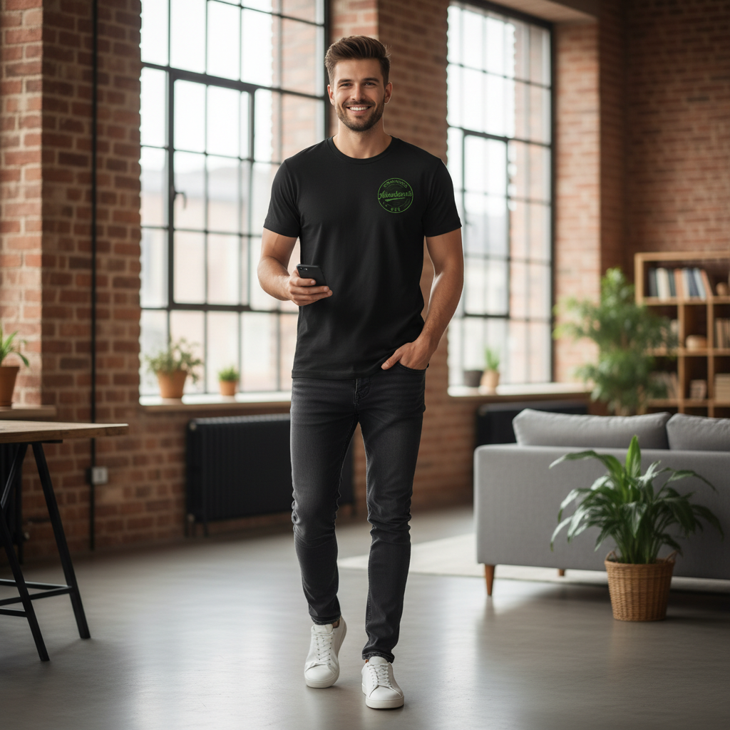 Alvechurch - T-Shirt - B48 Vintage Stamp Design