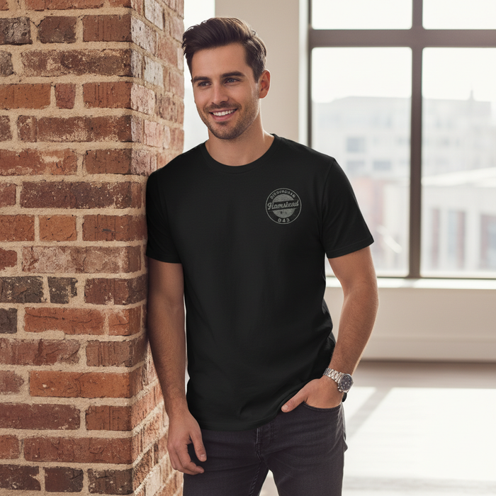 Hamstead - T-Shirt - B43 Vintage Stamp Design