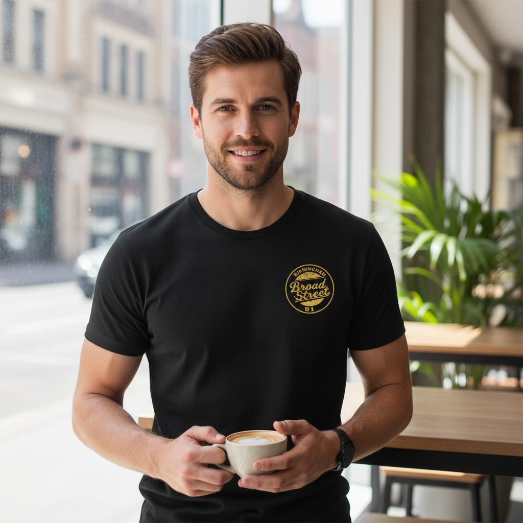Broad Street - T-Shirt - B1 Vintage Stamp Design