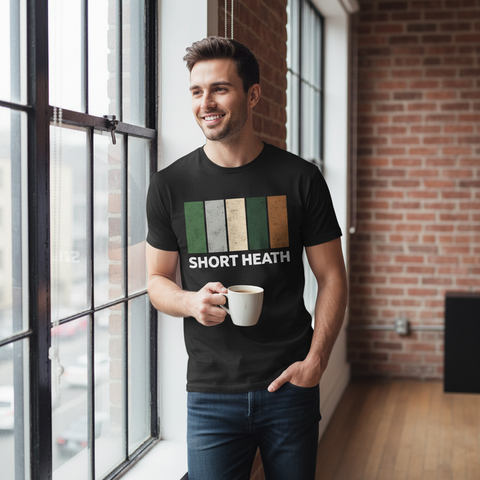 Short Heath - T-Shirt - Colour Block Design