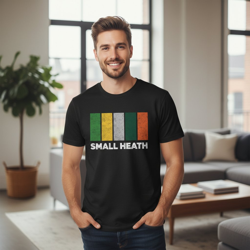 Small Heath - T-Shirt - Colour Block Design