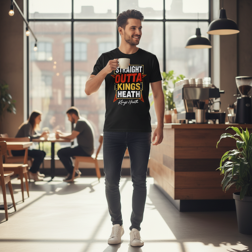Kings Heath - T-Shirt - Say it…Kings Heath Design