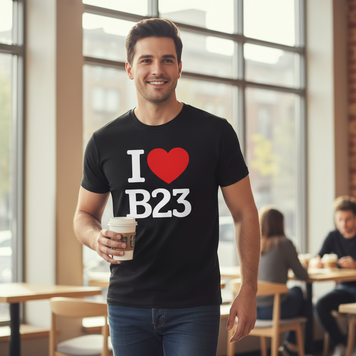 Erdington - T-Shirt - I Heart B23 Design