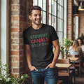 Selly Oak - T-Shirt - Minimal Type Stack Design