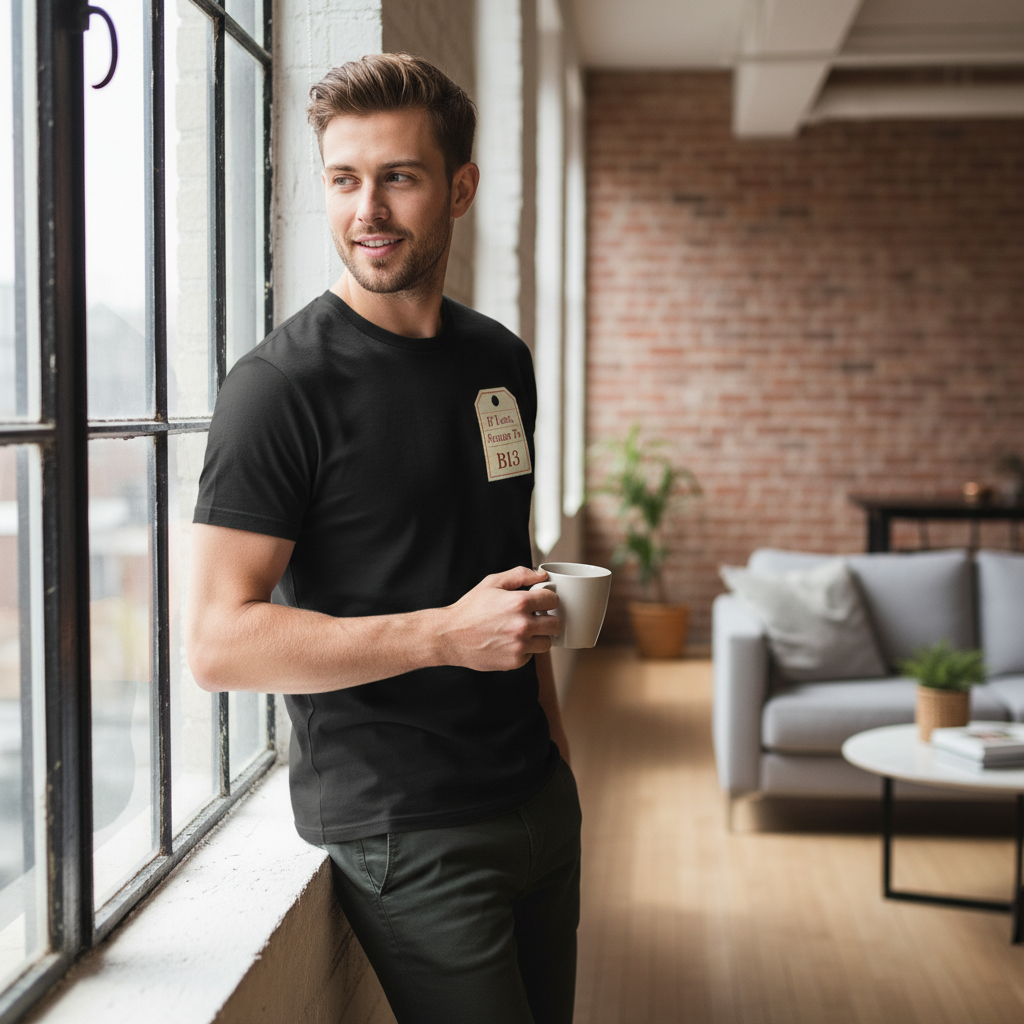 Moseley - T-Shirt - If lost, return to B13 Design