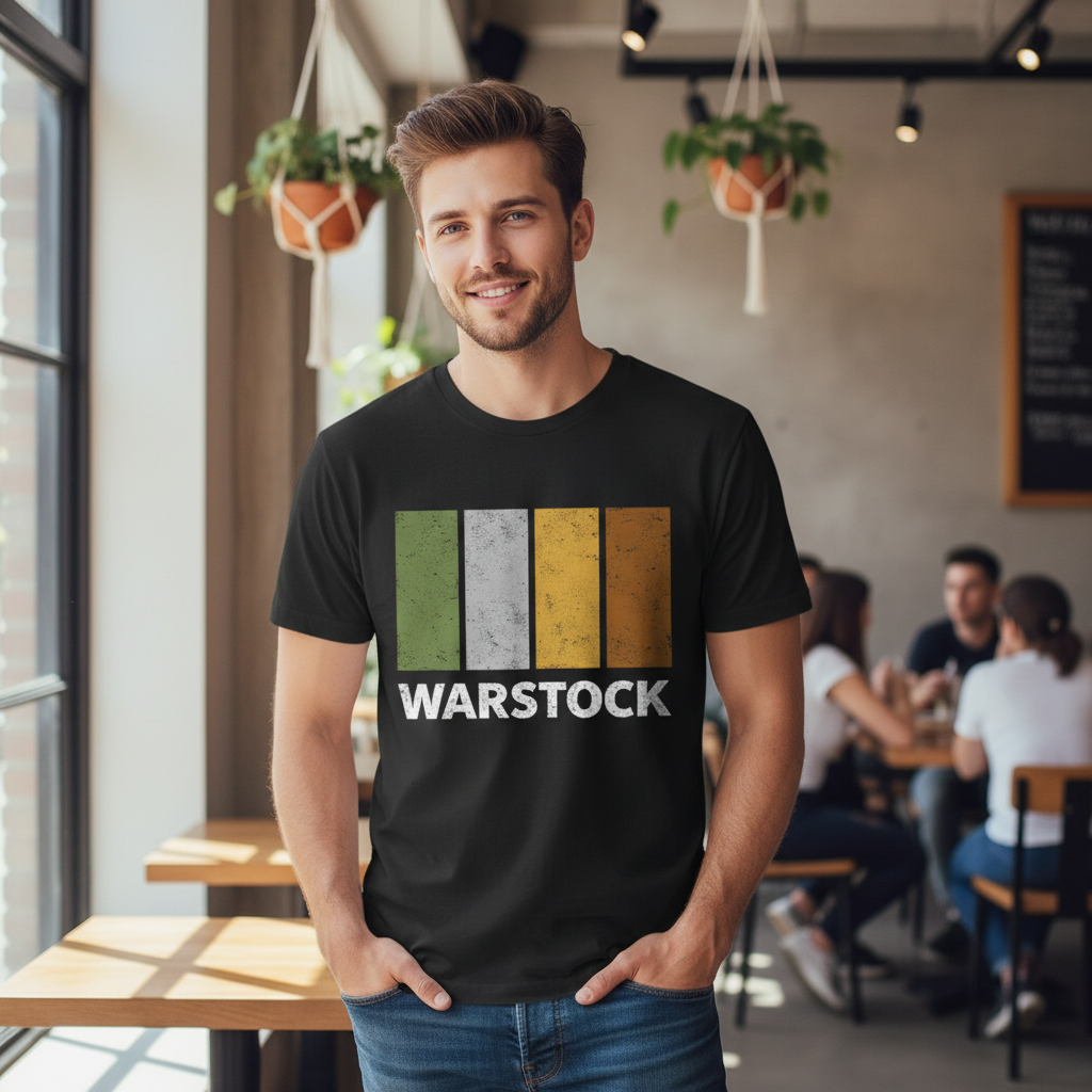 Warstock - T-Shirt - Colour Block Design