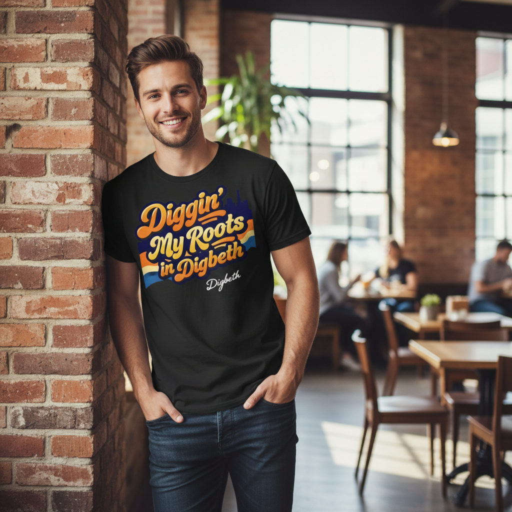 Digbeth - T-Shirt - Loud Local Love Design