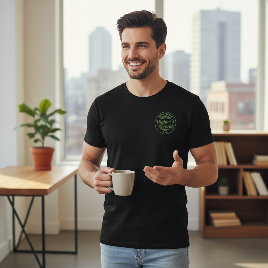 Highter's Heath - T-Shirt - B14 Vintage Stamp Design