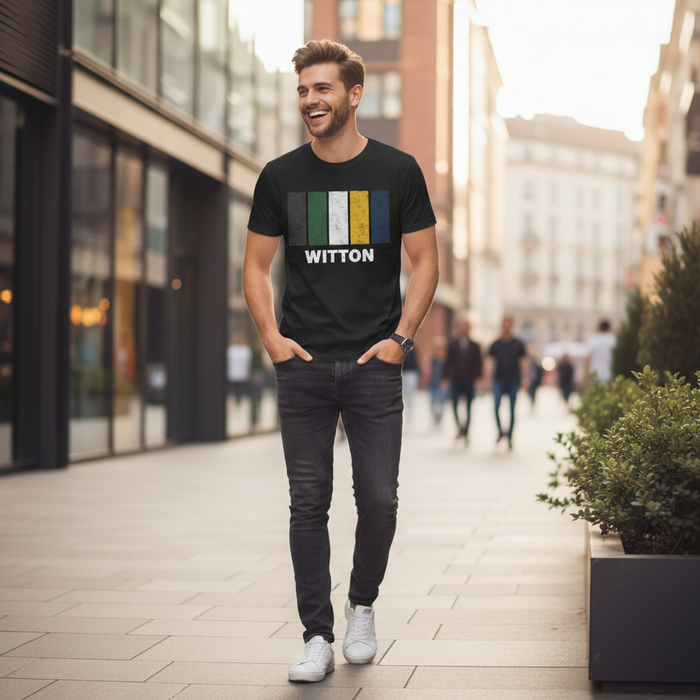 Witton - T-Shirt - Colour Block Design