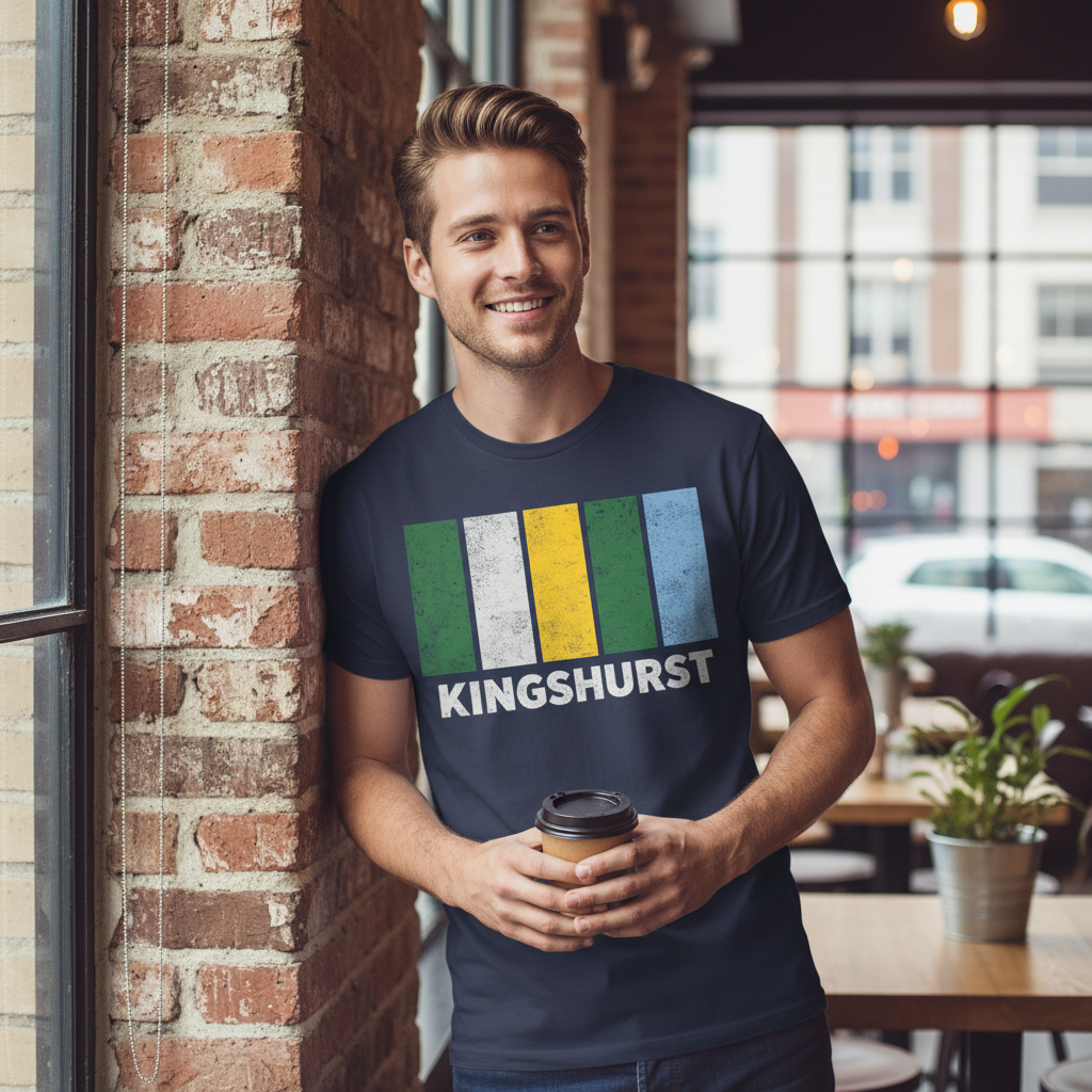 Kingshurst - T-Shirt - Colour Block Design