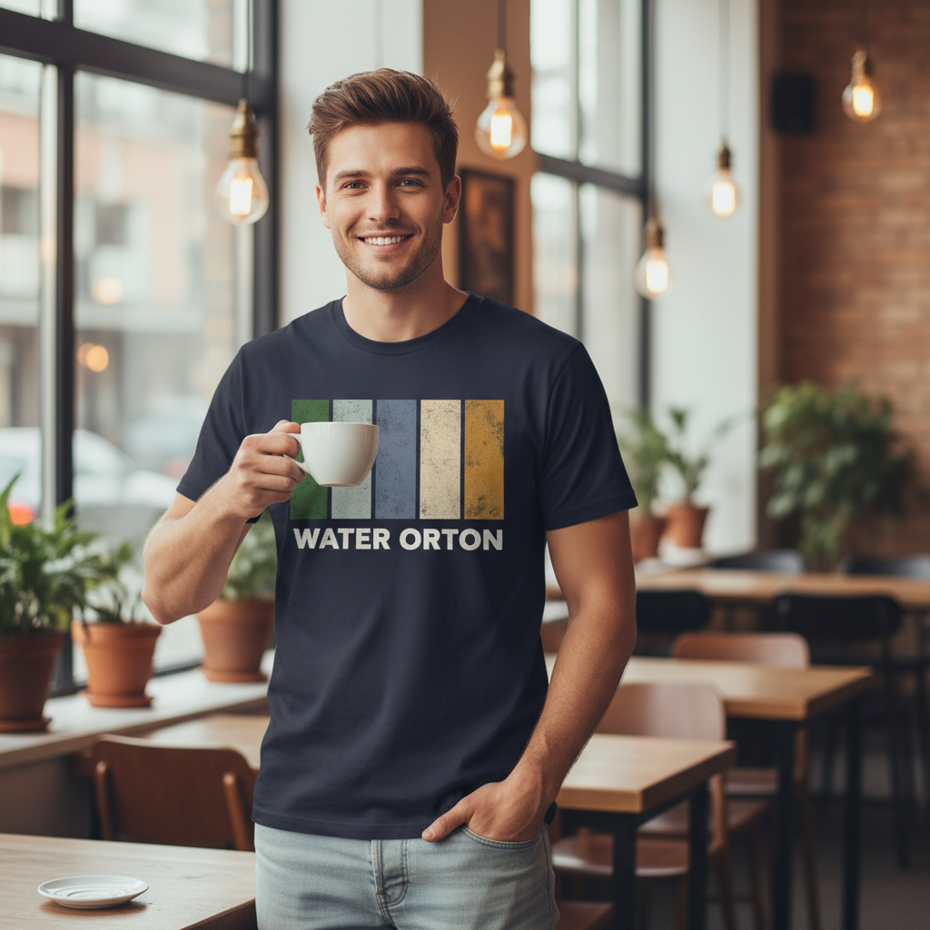 Water Orton - T-Shirt - Colour Block Design