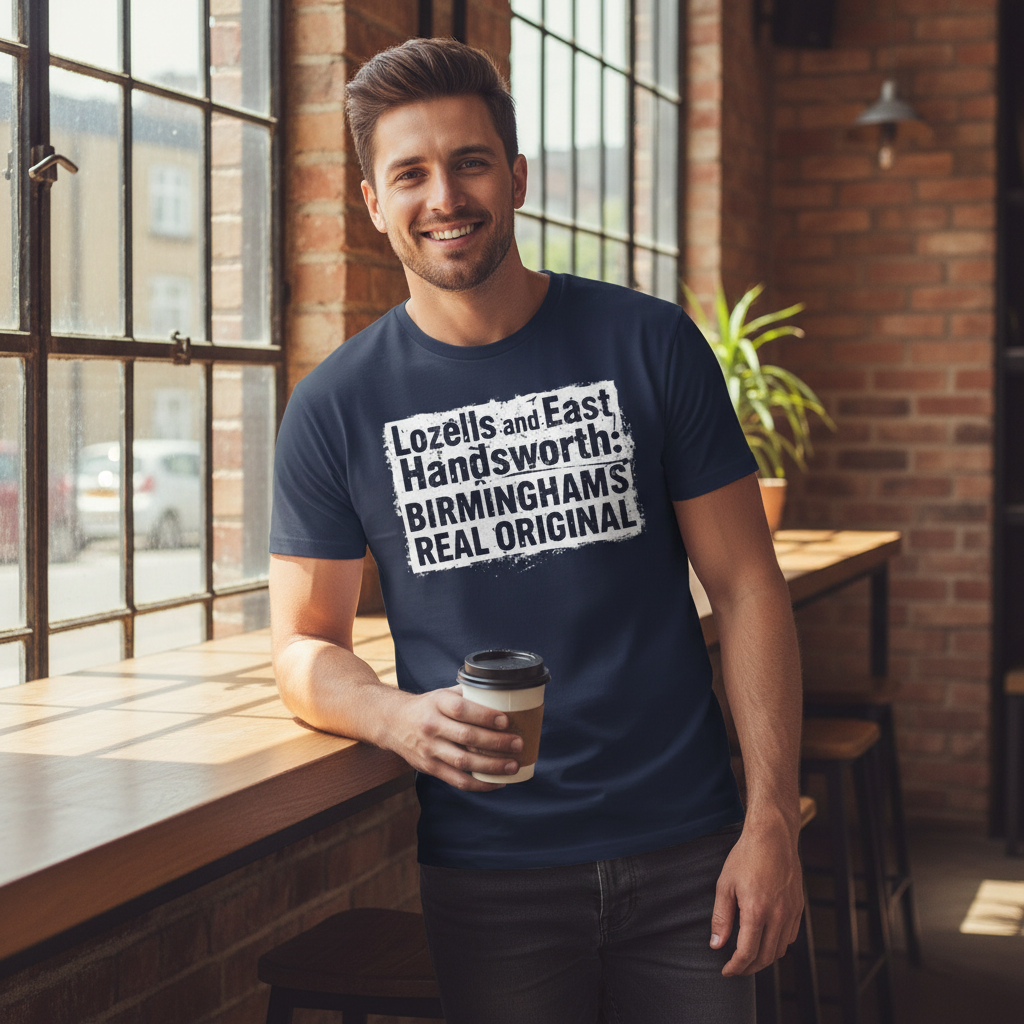 Lozells and East Handsworth B19 - T-Shirt - Urban Heritage Design