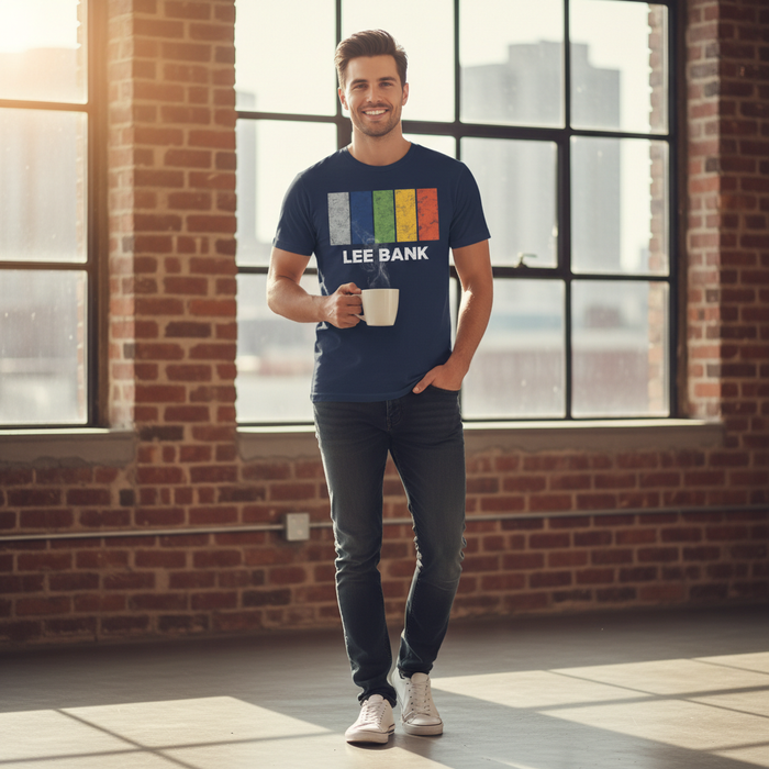 Lee Bank - T-Shirt - Colour Block Design