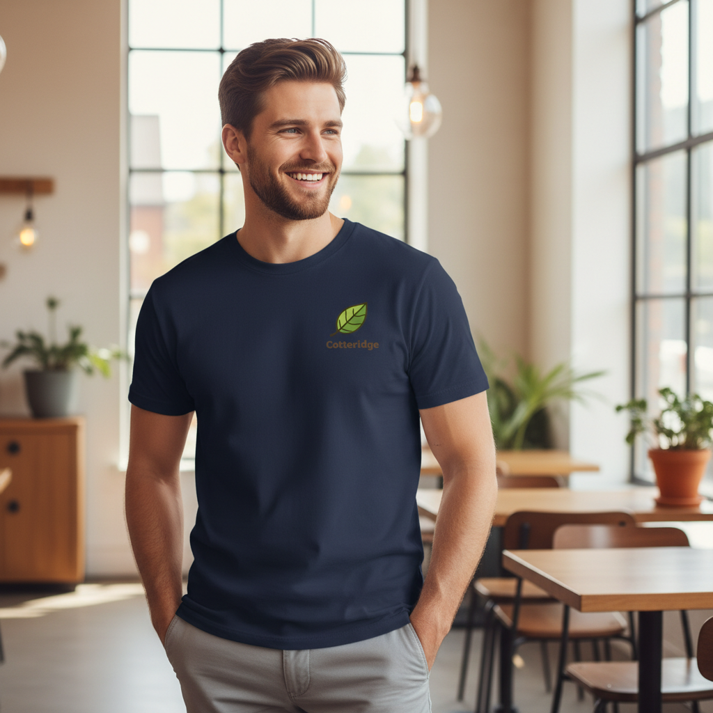 Cotteridge - T-Shirt - Bold Indie Design - Leaf