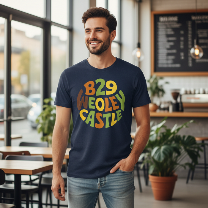Weoley Castle - T-Shirt - Colour Burst Design