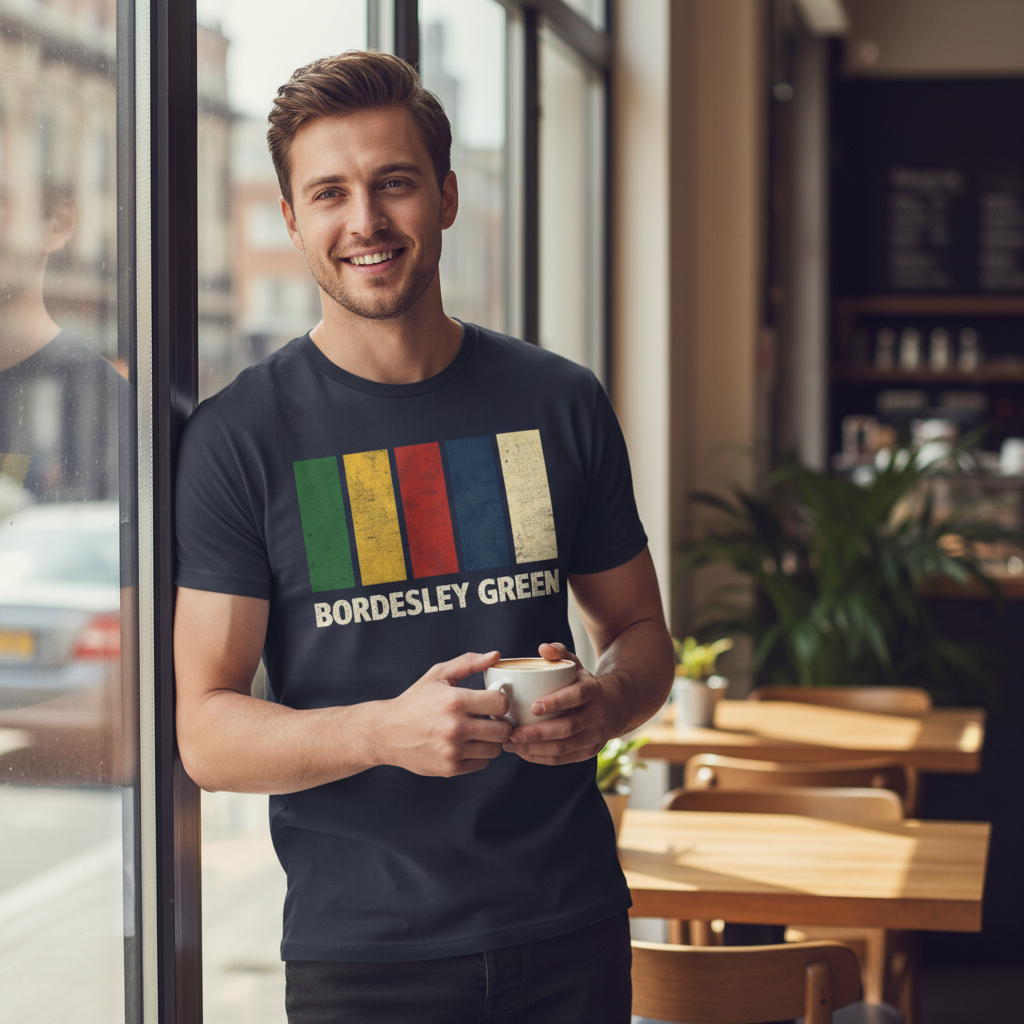 Bordesley Green - T-Shirt - Colour Block Design