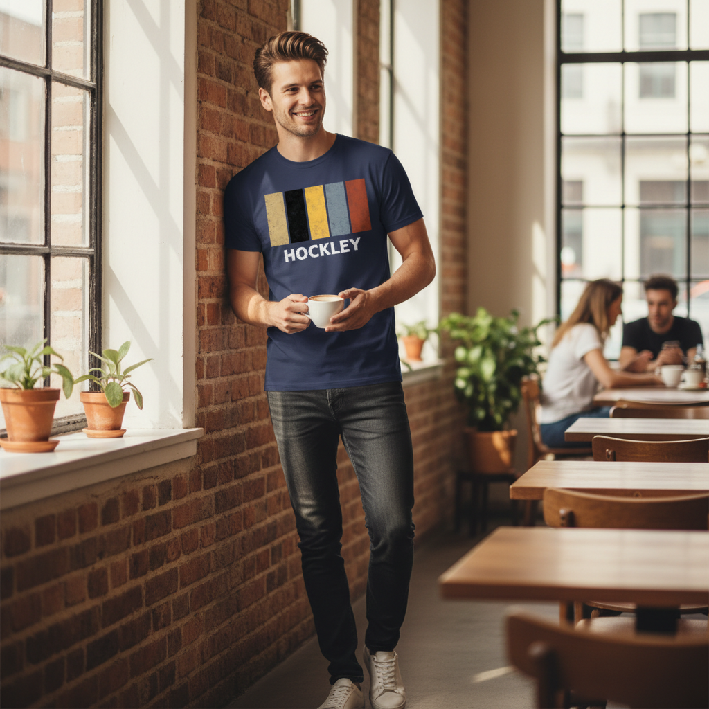 Hockley - T-Shirt - Colour Block Design