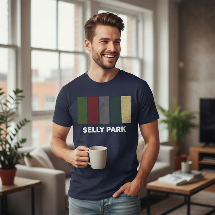 Selly Park - T-Shirt - Colour Block Design