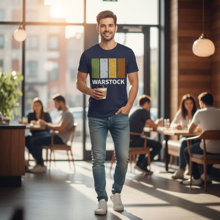 Warstock - T-Shirt - Colour Block Design