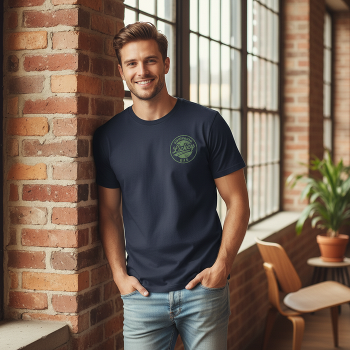 Lickey - T-Shirt - B45 Vintage Stamp Design