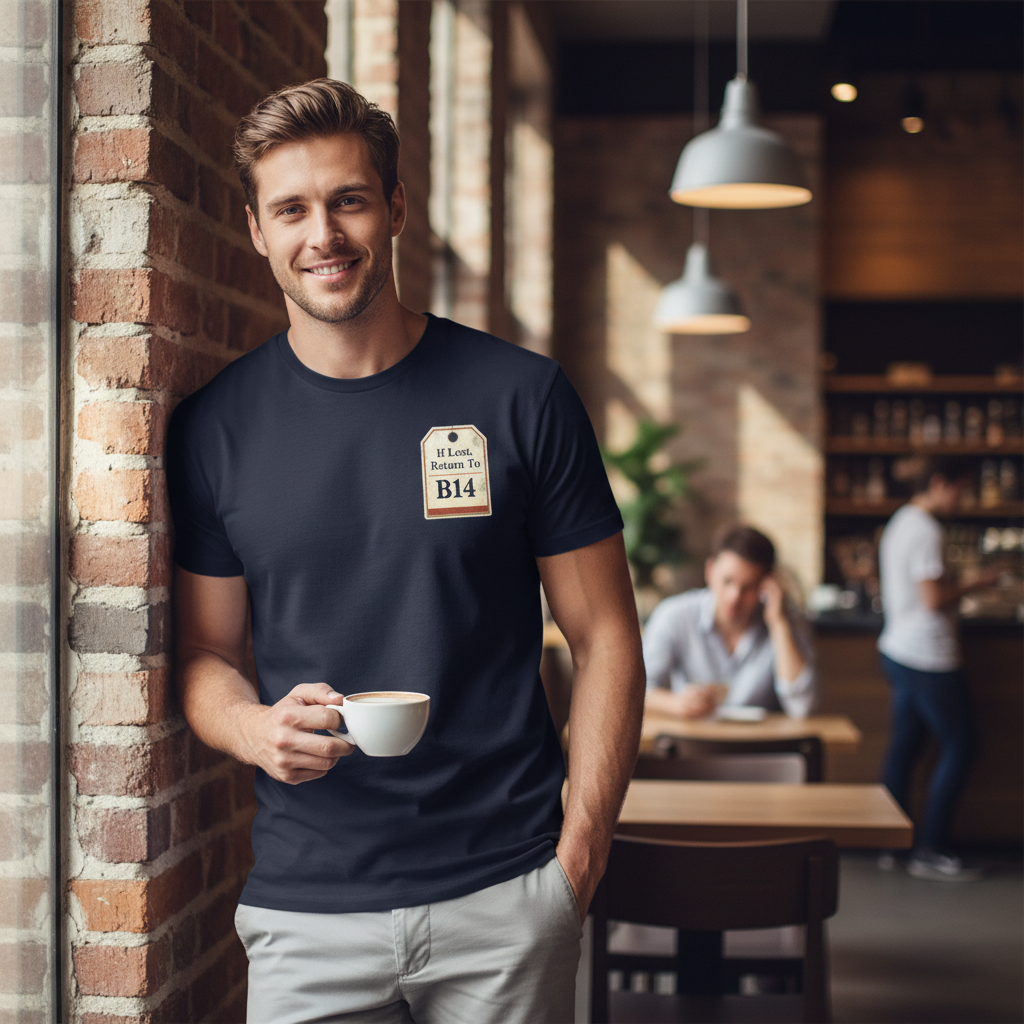 Yardley Wood - T-Shirt - If Lost, return To B14 Design