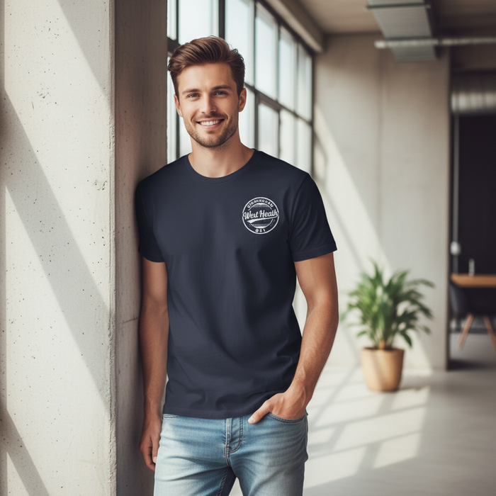 West Heath - T-Shirt - B31 Vintage Stamp Design