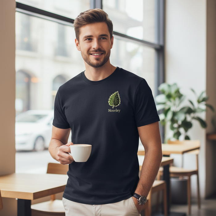 Moseley - T-Shirt - Bold Indie Design - Leaf