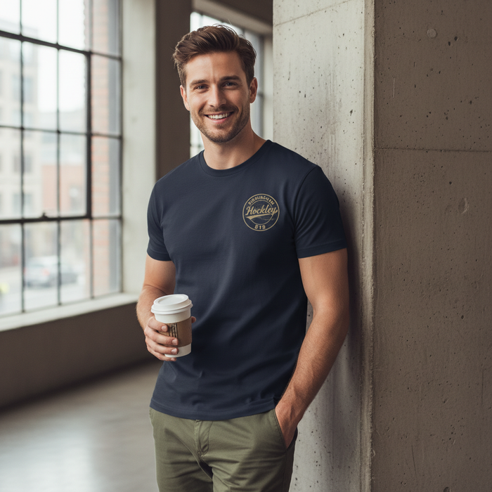 Hockley - T-Shirt - B19 Vintage Stamp Design