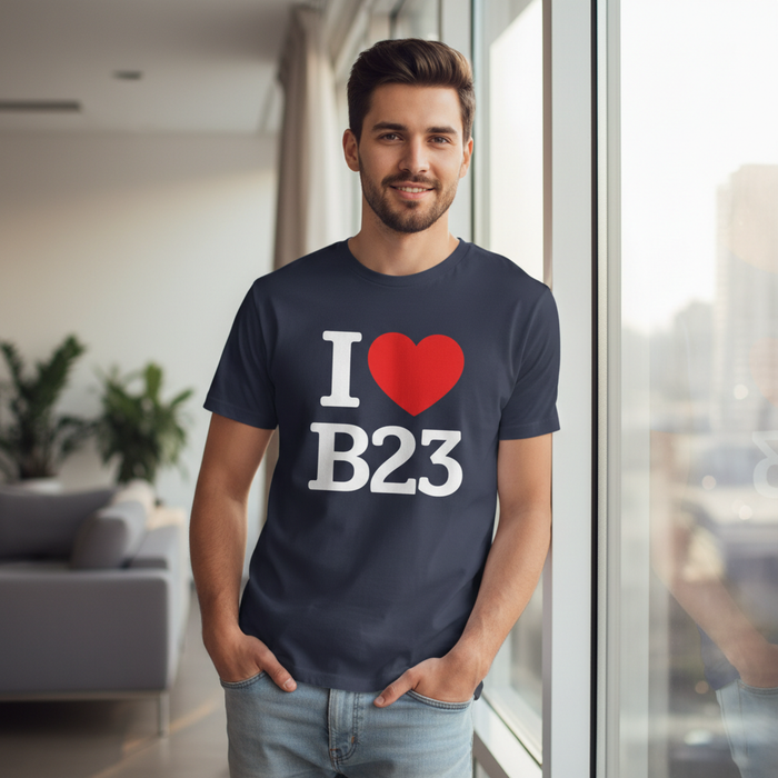 Erdington - T-Shirt - I Heart B23 Design