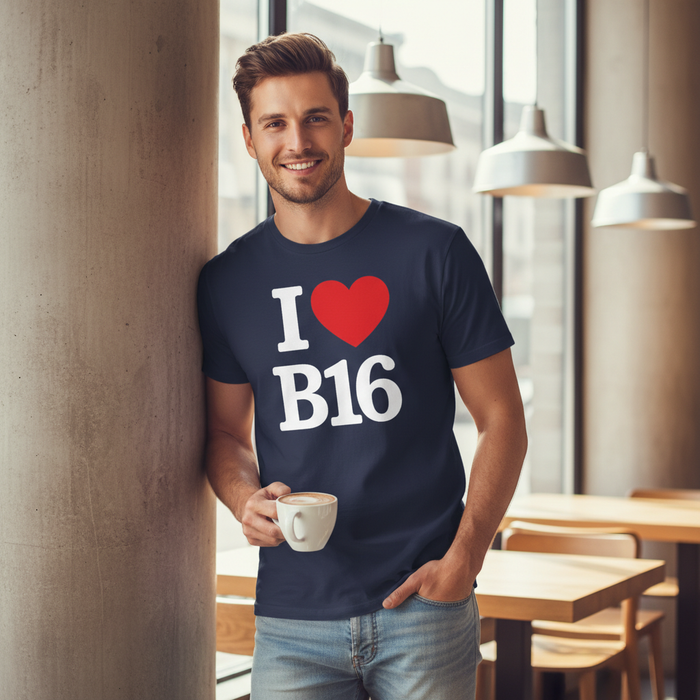 Ladywood - T-Shirt - I heart B16 Design