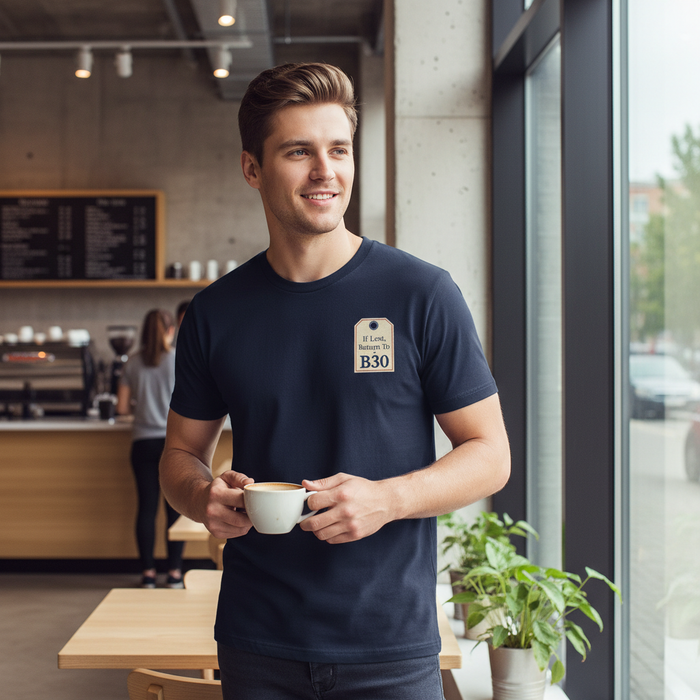 Cotteridge - T-Shirt - If Lost, Return To B30 Design