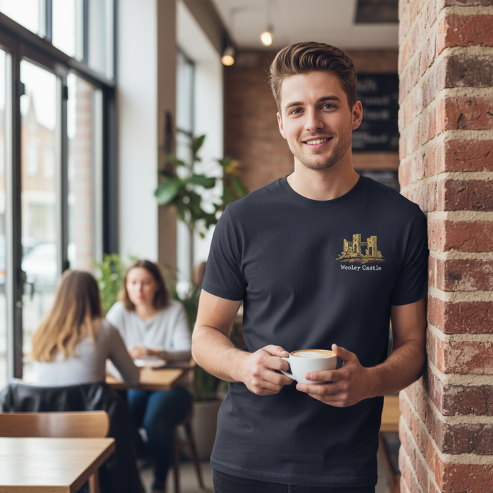 Weoley Castle - T-Shirt - Bold Indie Design - Castle