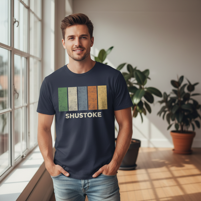 Shustoke - T-Shirt - Colour Block Design