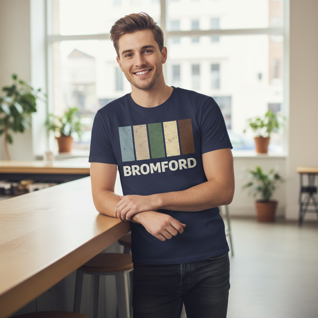 Bromford - T-Shirt - Colour Block Design
