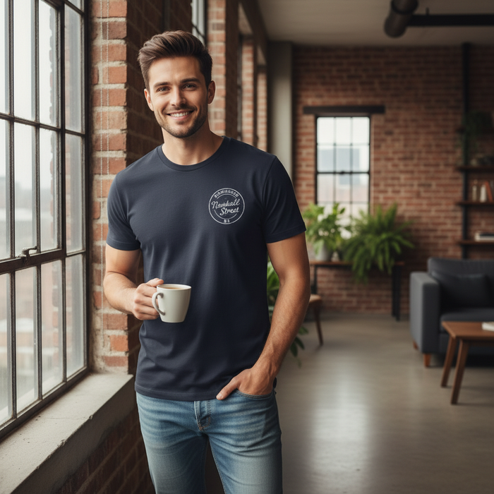 Newhall Street - T-Shirt - B3 Vintage Stamp Design