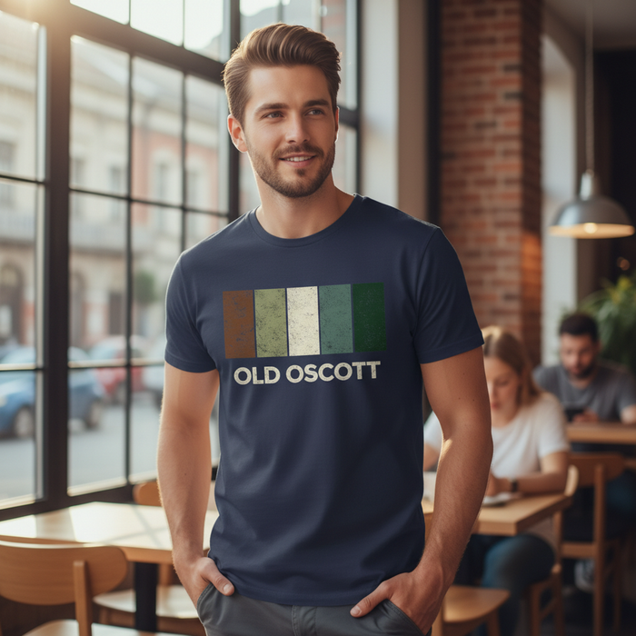 Old Oscott - T-Shirt - Colour Block Design
