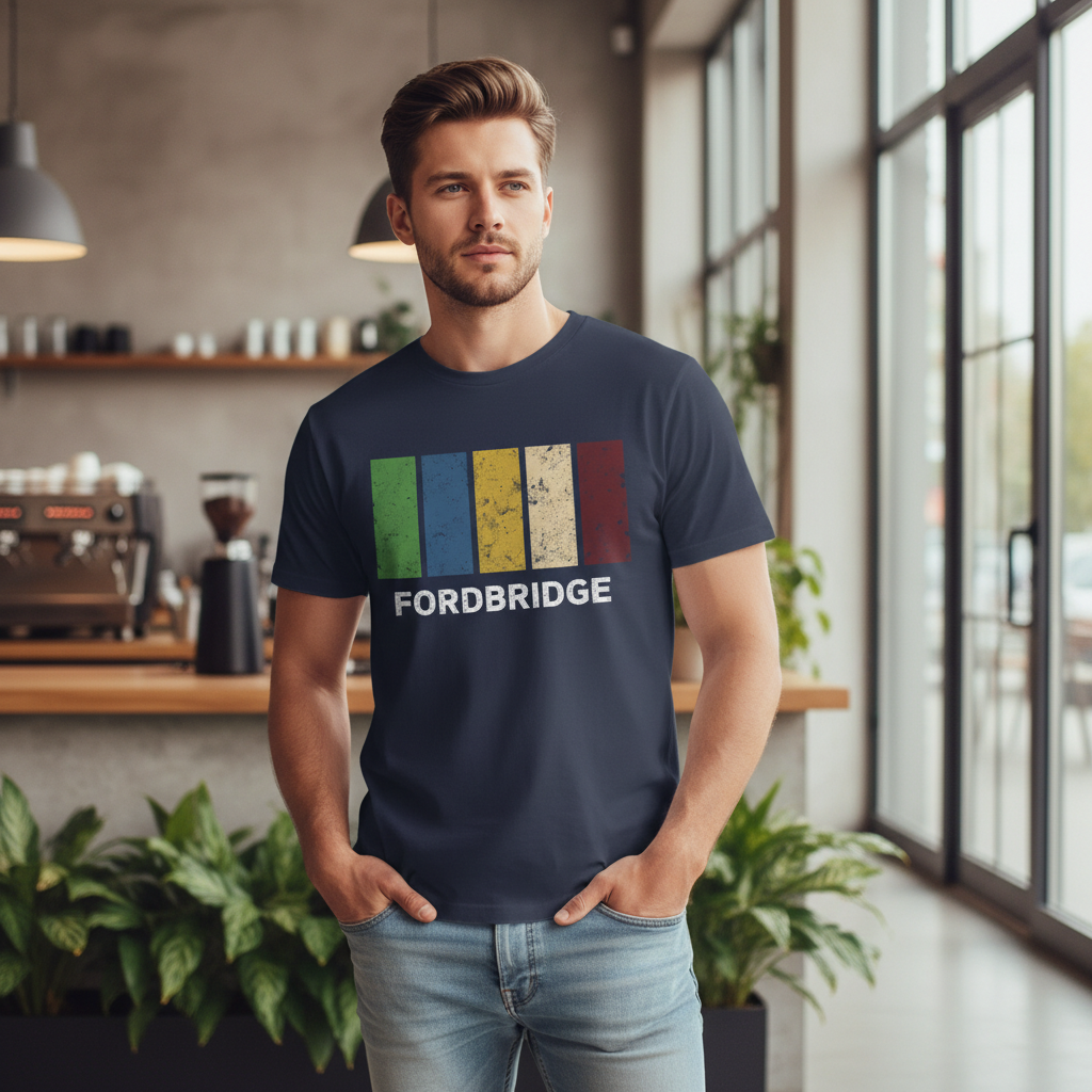 Fordbridge - T-Shirt - Colour Block Design