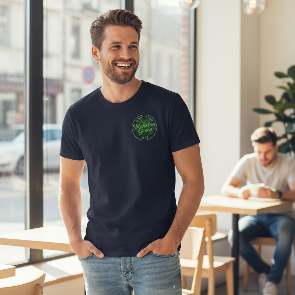 Marston Green - T-Shirt - B37 Vintage Stamp Design