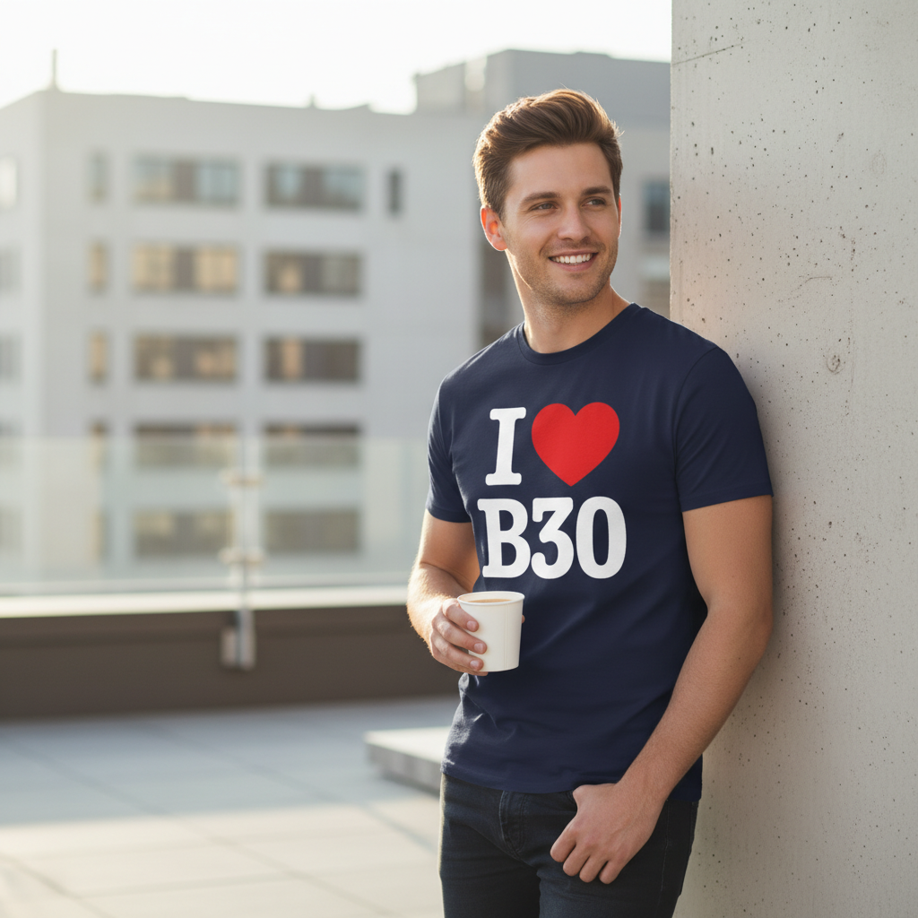 Kings Norton - T-Shirt - I heart B30 Design
