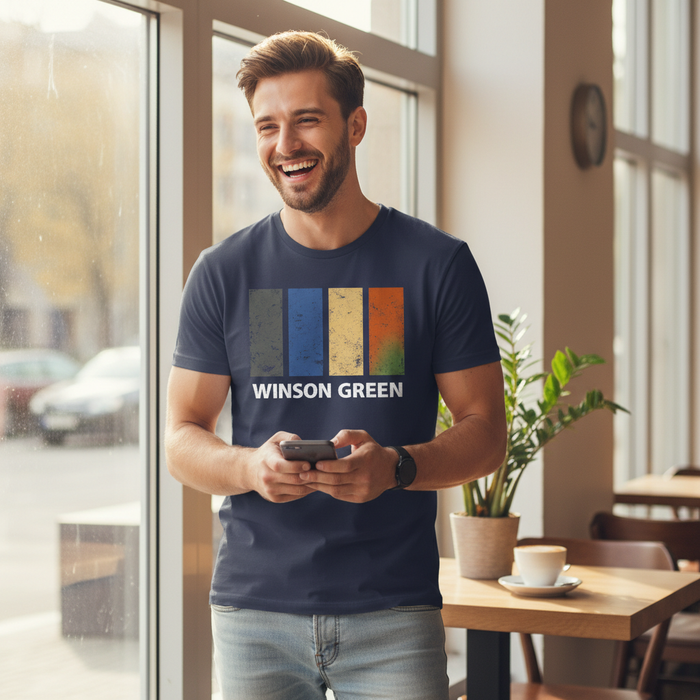Winson Green - T-Shirt - Colour Block Design