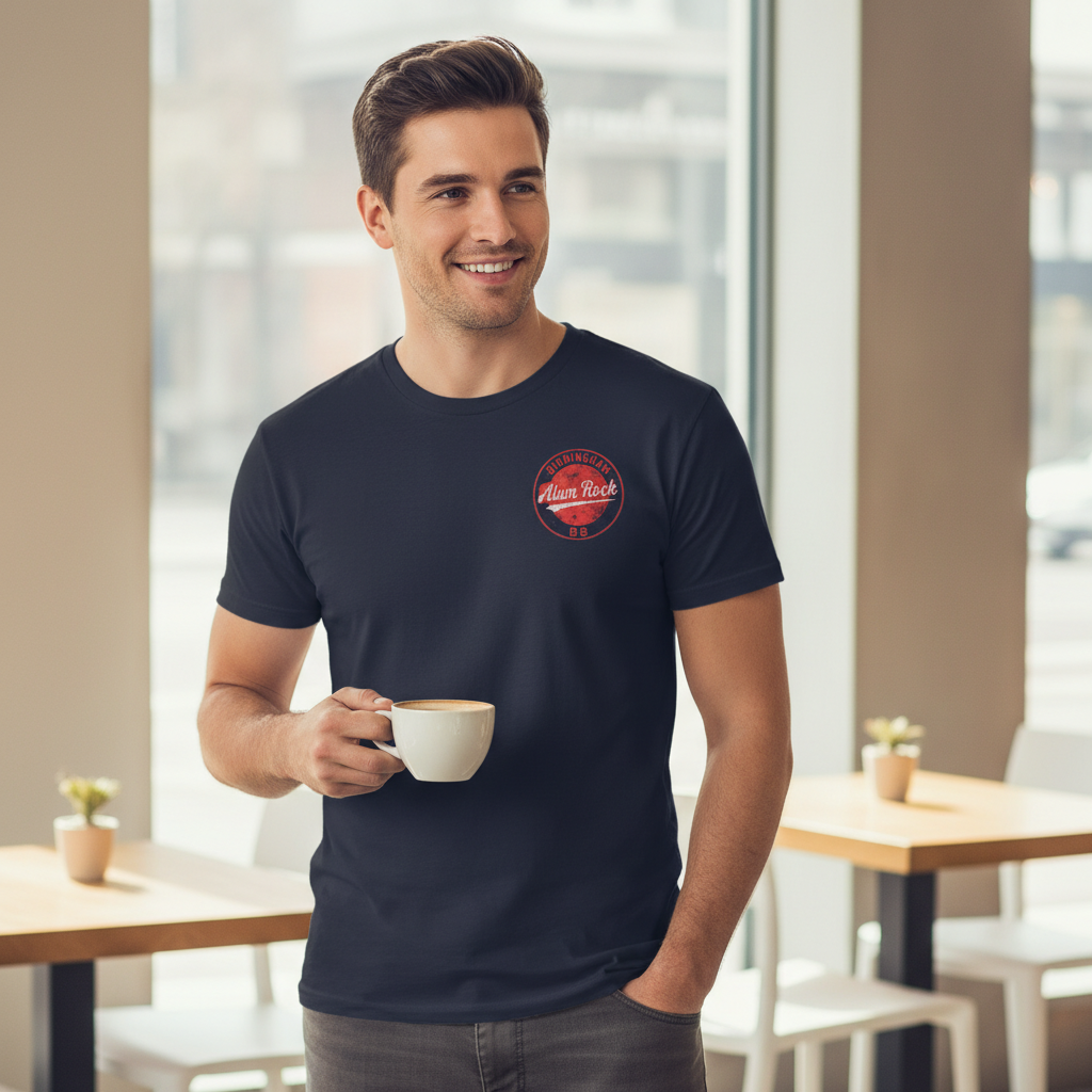 Alum Rock - T-Shirt - B8 Vintage Stamp Design